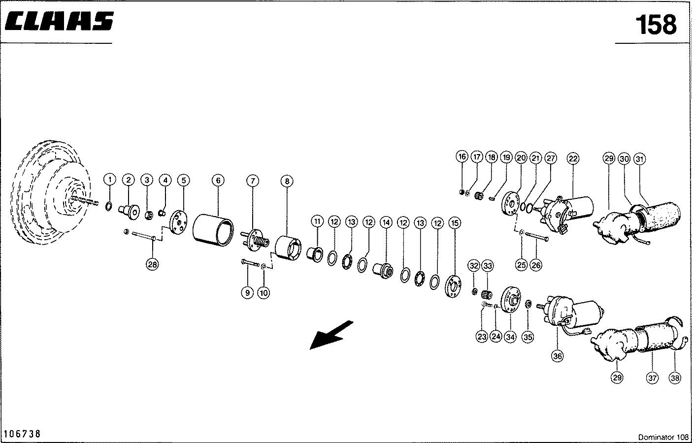 DOMINATOR - ELEKTRISCHE GEBLAESEVERSTELLUNG, VAR. 4