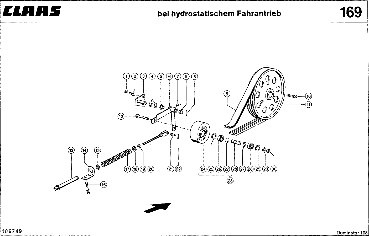 DOMINATOR - TROMMELANTRIEB, VAR. 3254, 4264