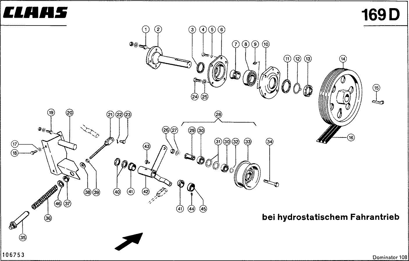 DOMINATOR - TROMMELREGELTRIEB, VAR. 7693, 7716