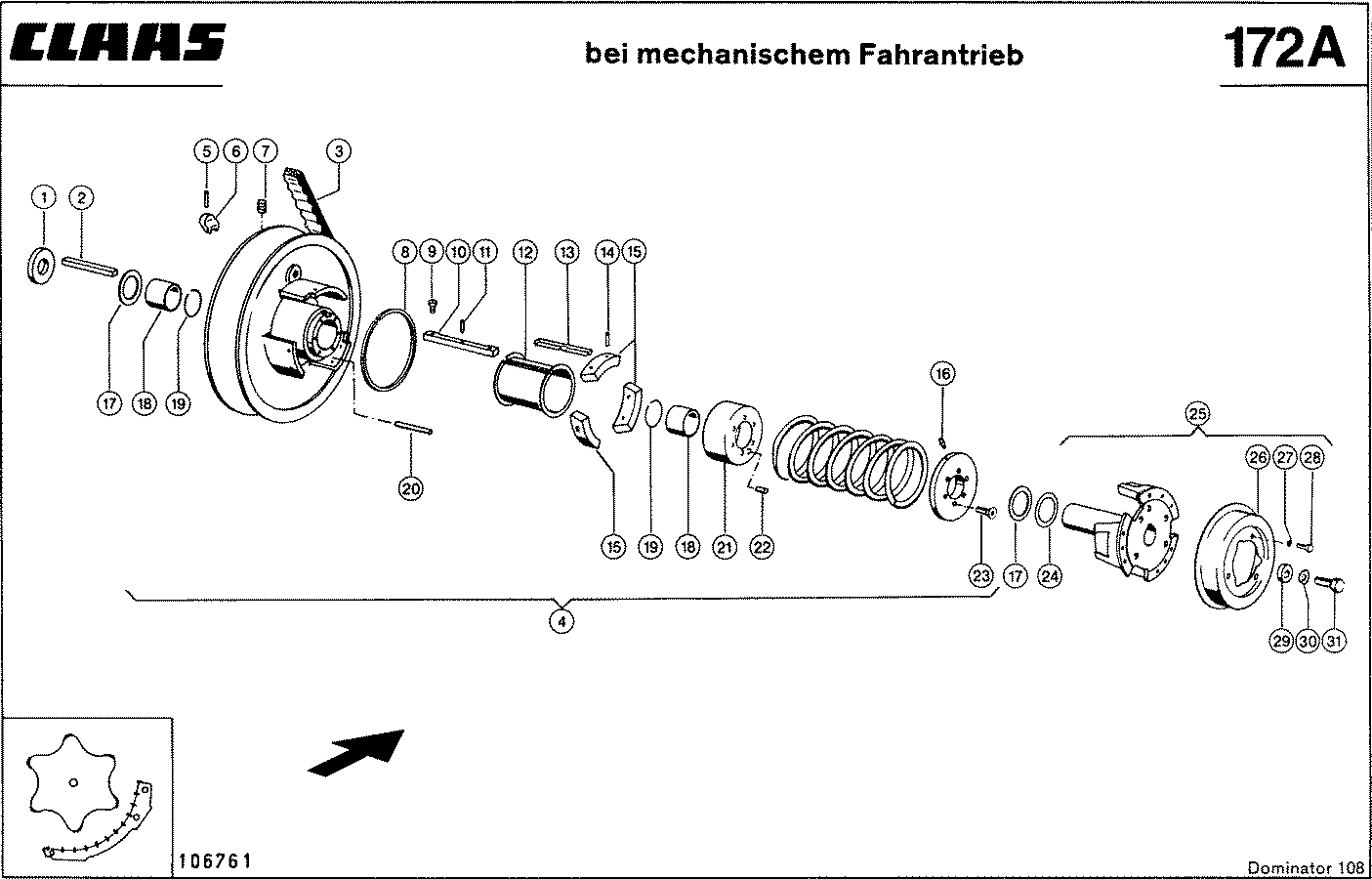 DOMINATOR - TROMMELREGELTRIEB (650-1500), VAR. 4418