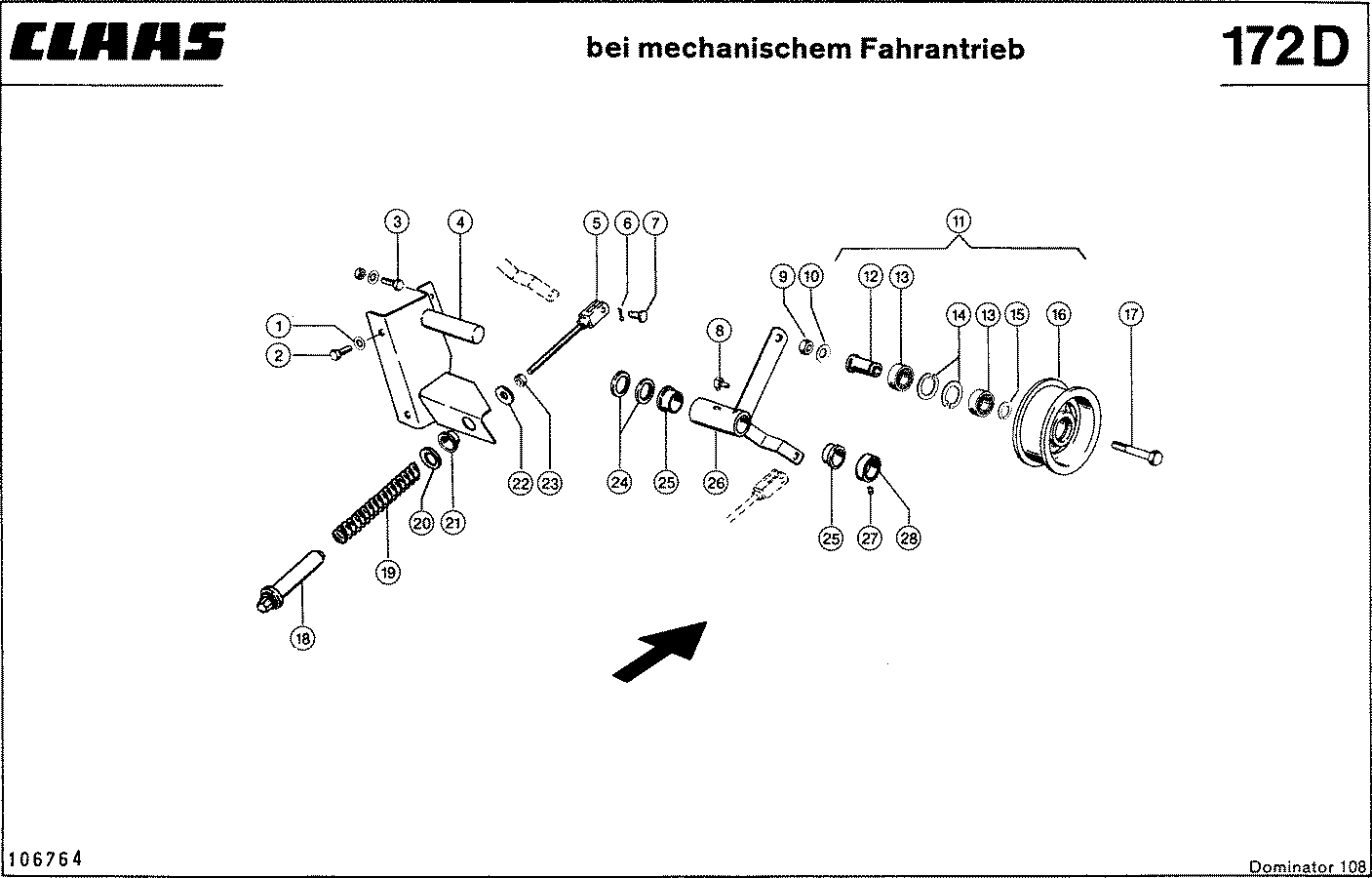 DOMINATOR - TROMMELREGELTRIEB, VAR. 7716