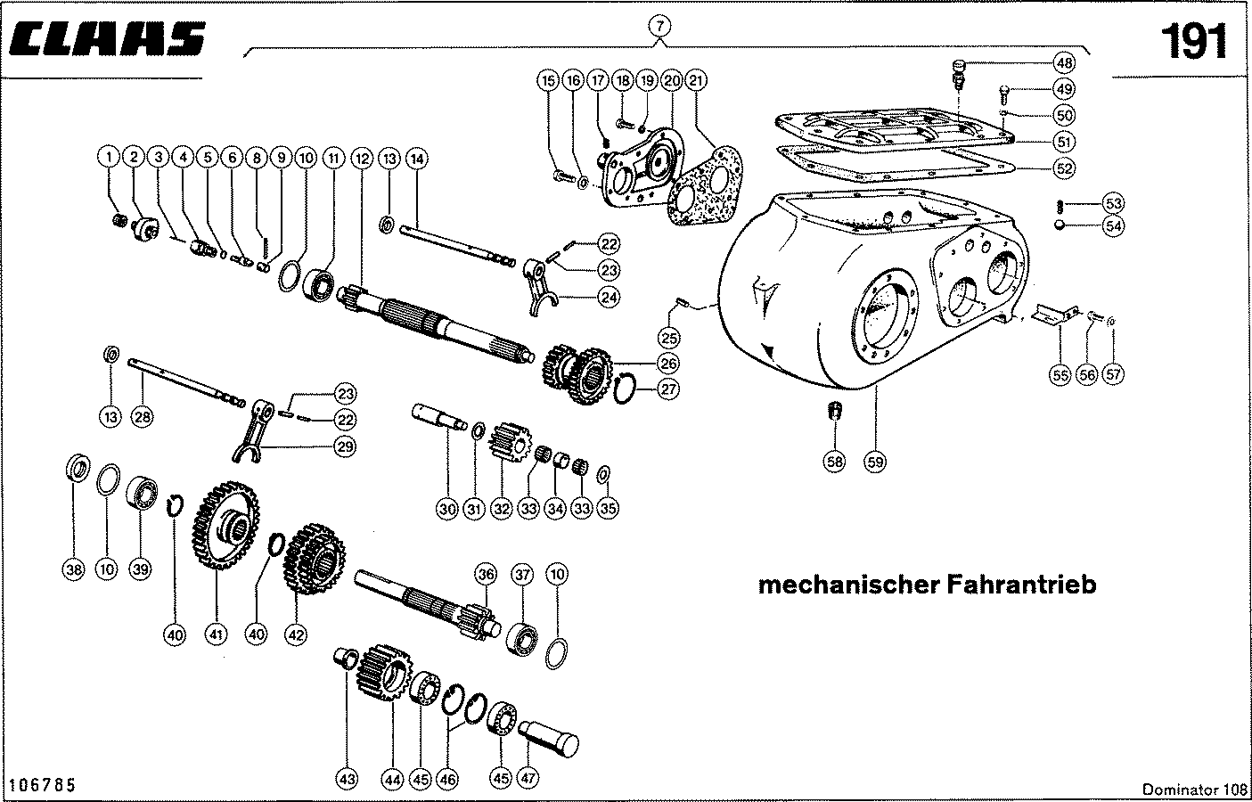 DOMINATOR - SCHALTGETRIEBE, VAR. 7948, 4727