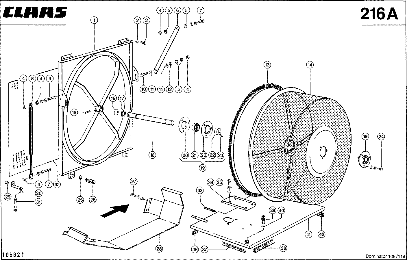 DOMINATOR - ROTIERENDER KUEHLERKORB, VAR. 7705, 760