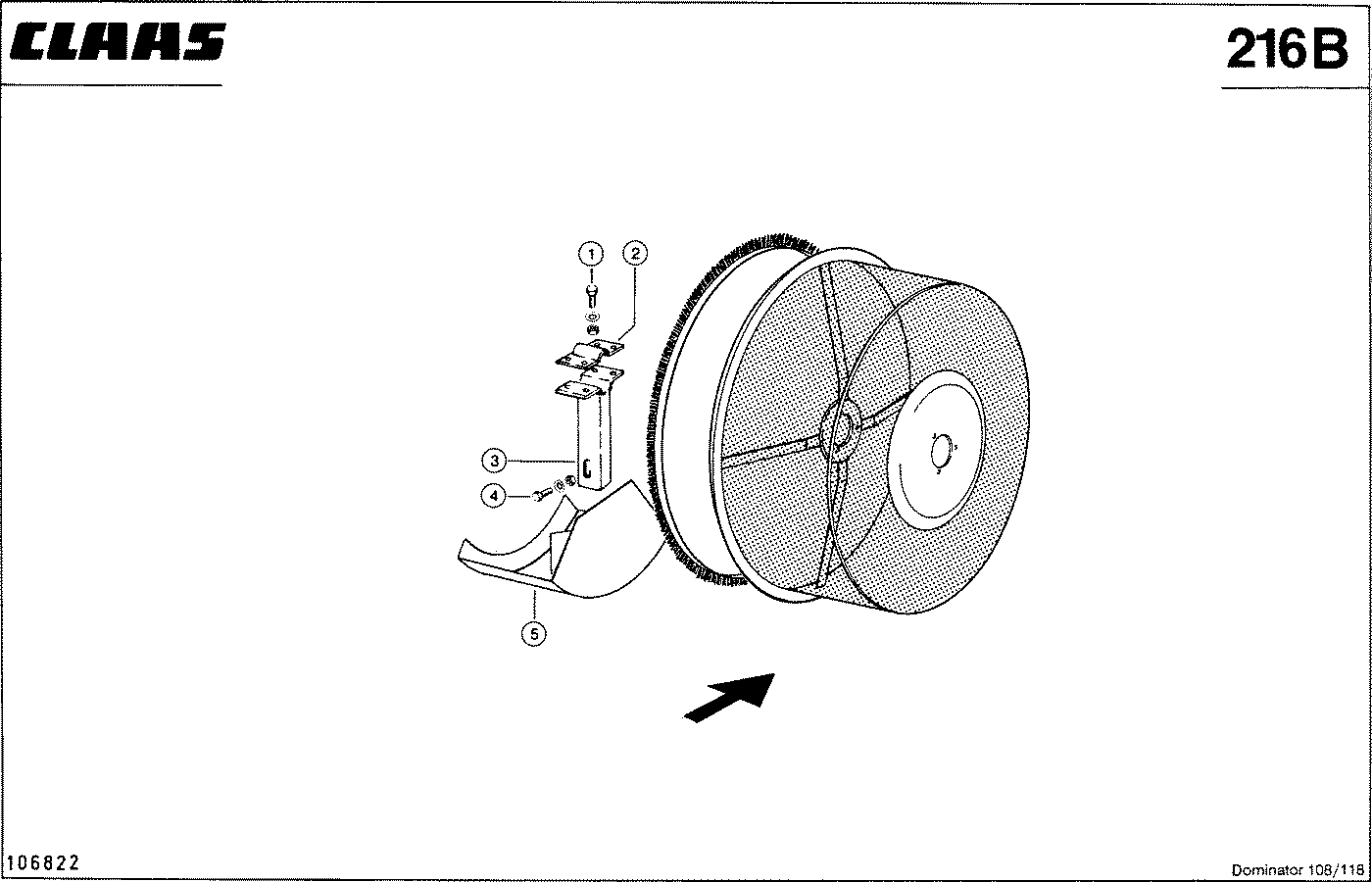 DOMINATOR - ABSAUGGEBLAESE, ROTOR - ABWEISERBLECH