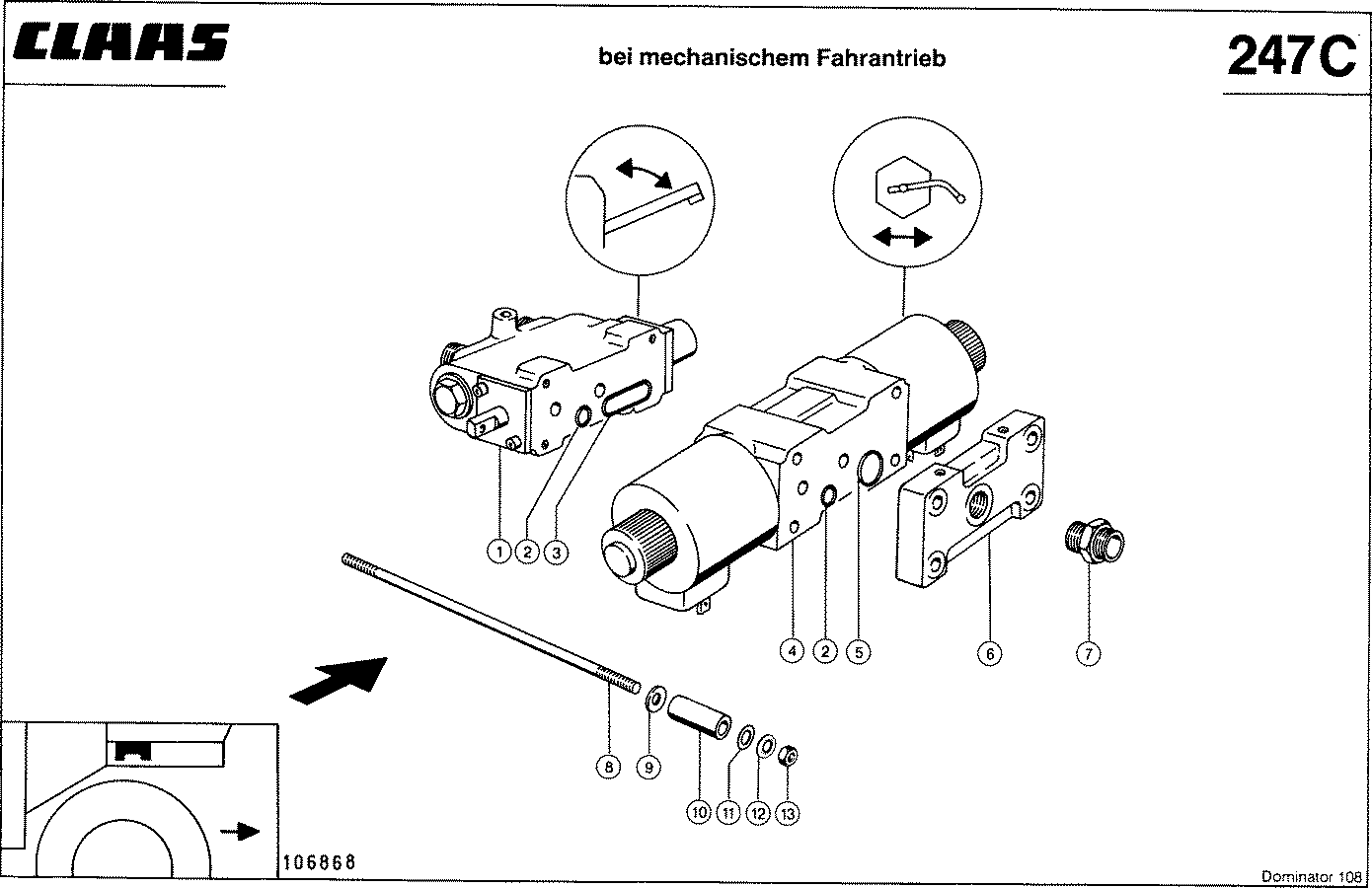 DOMINATOR - VENTILBLOCK, VAR. 4636