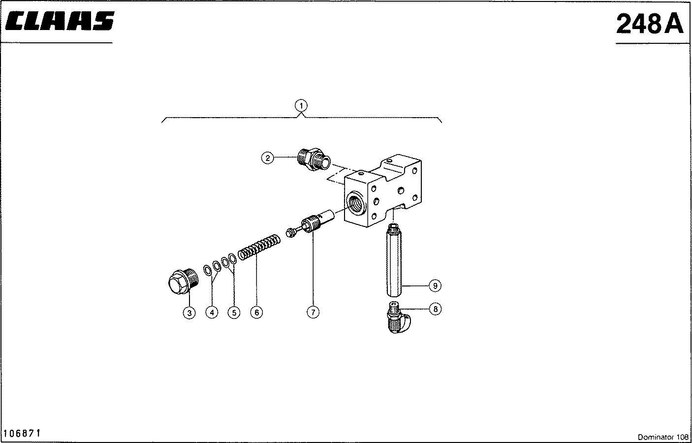 DOMINATOR - DRUCKBEGRENZUNGSVENTIL, VAR. 7668, VAR.