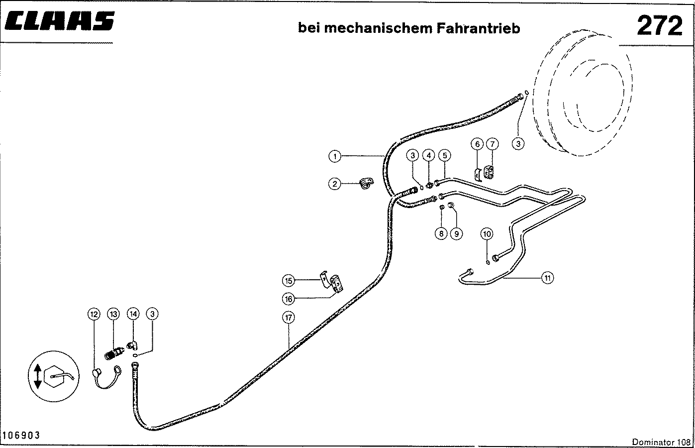 DOMINATOR - HYDRAULIKLEITUNGEN, (HASPEL, TROMMELREG