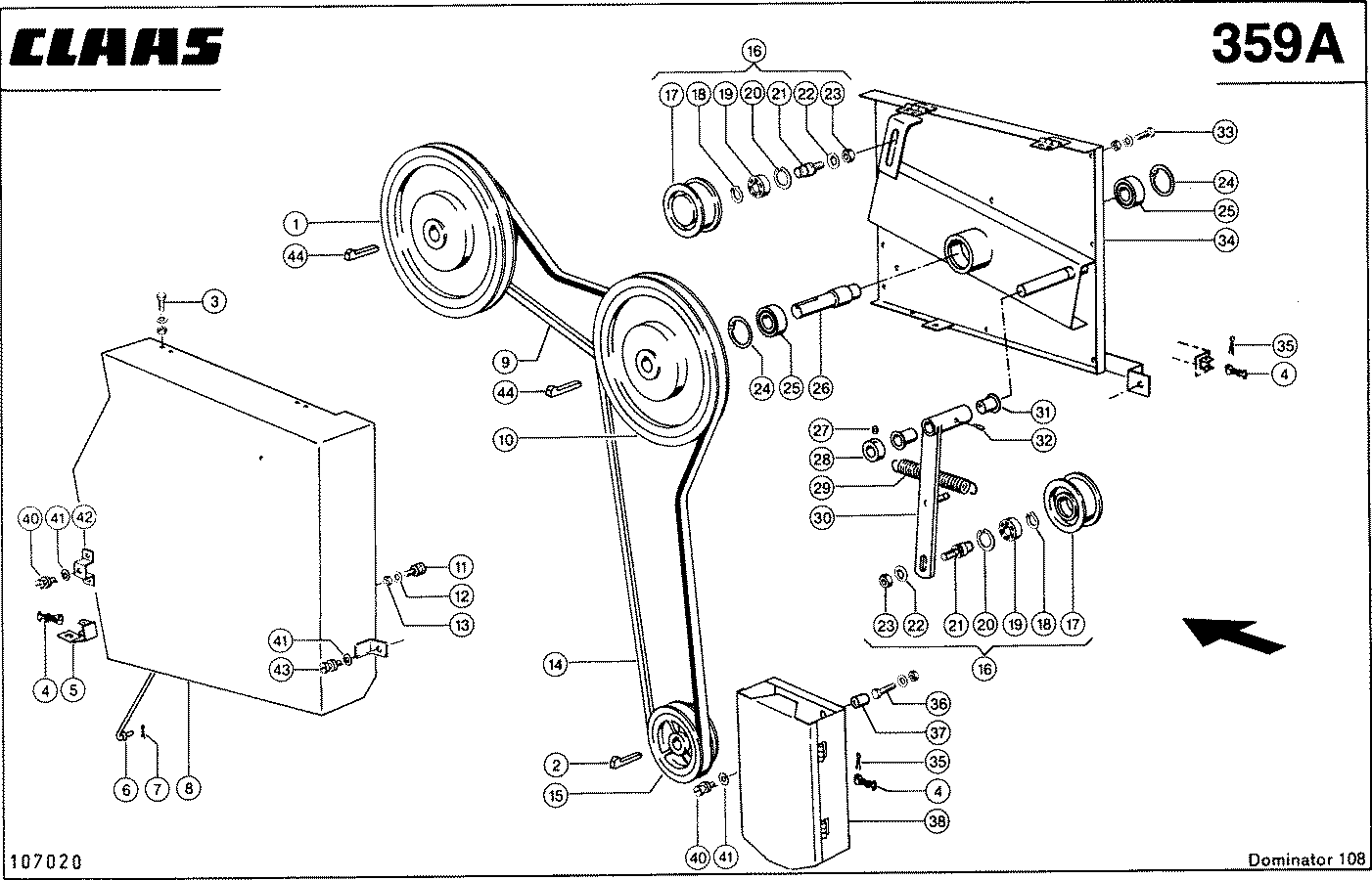 DOMINATOR - SPREUVERTEILER, VAR. 9134, 7093