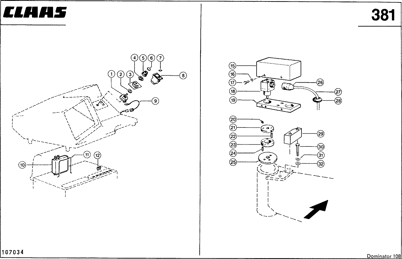 DOMINATOR - CLAAS - AUTOPILOT, VAR. 4684