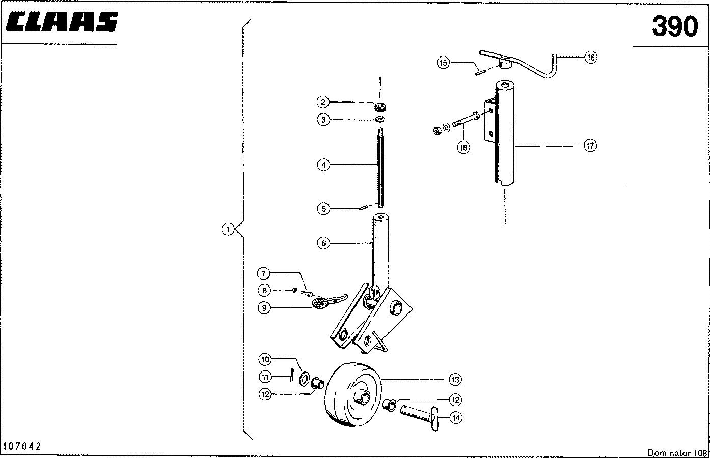 DOMINATOR - STUETZRAD, VAR. 4807, 4298