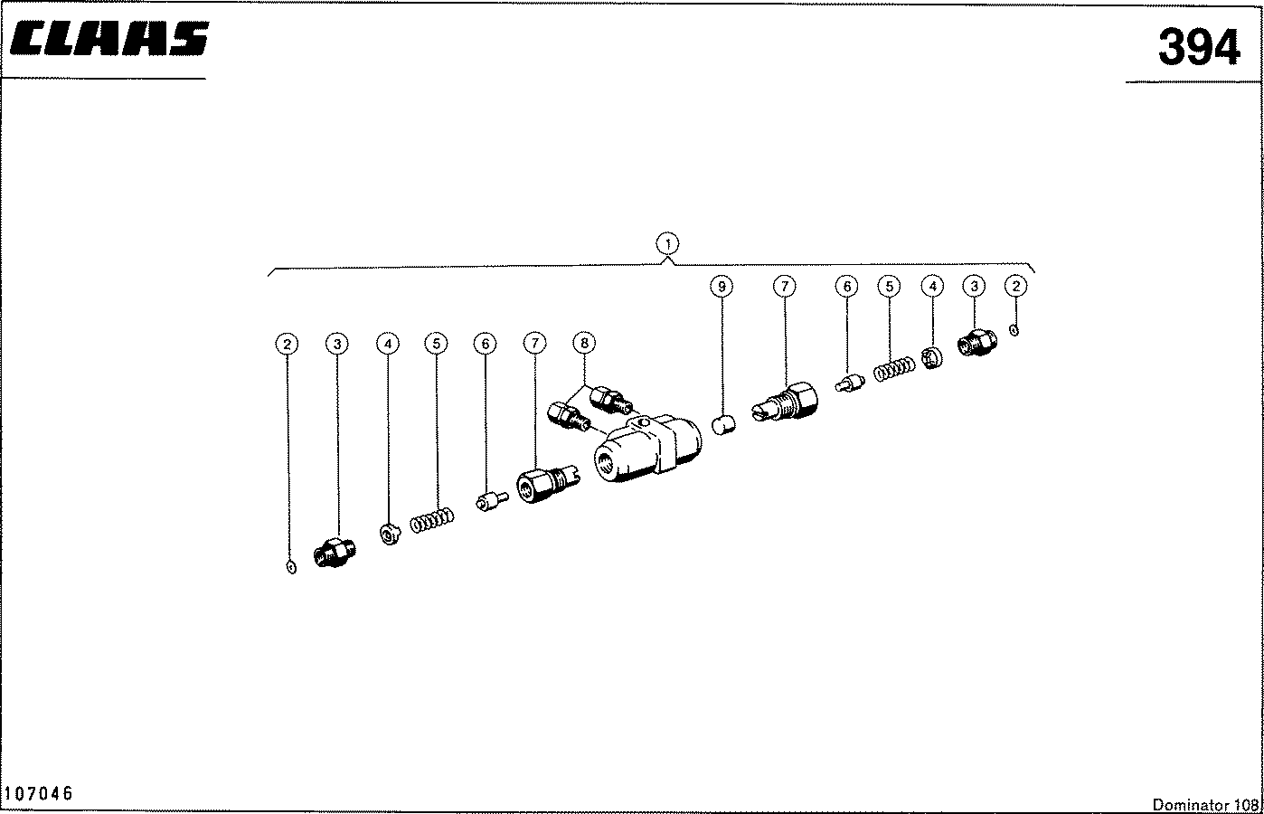 DOMINATOR - TRANSPORTWAGEN, SPERRBLOCK, VAR. 7085