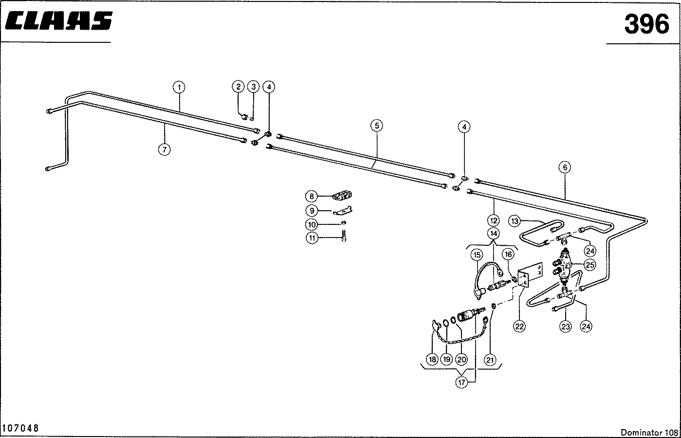 DOMINATOR - TRANSPORTWAGEN, HYDRAULIKLEITUNGEN, VA