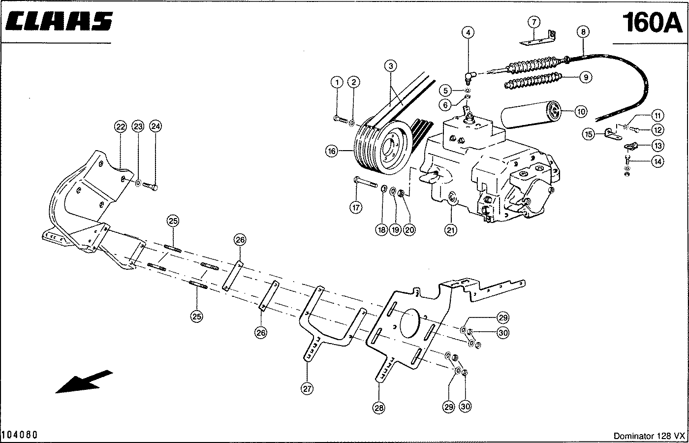 DOMINATOR - ПРИВОД КОЛЕС, -LINDE-