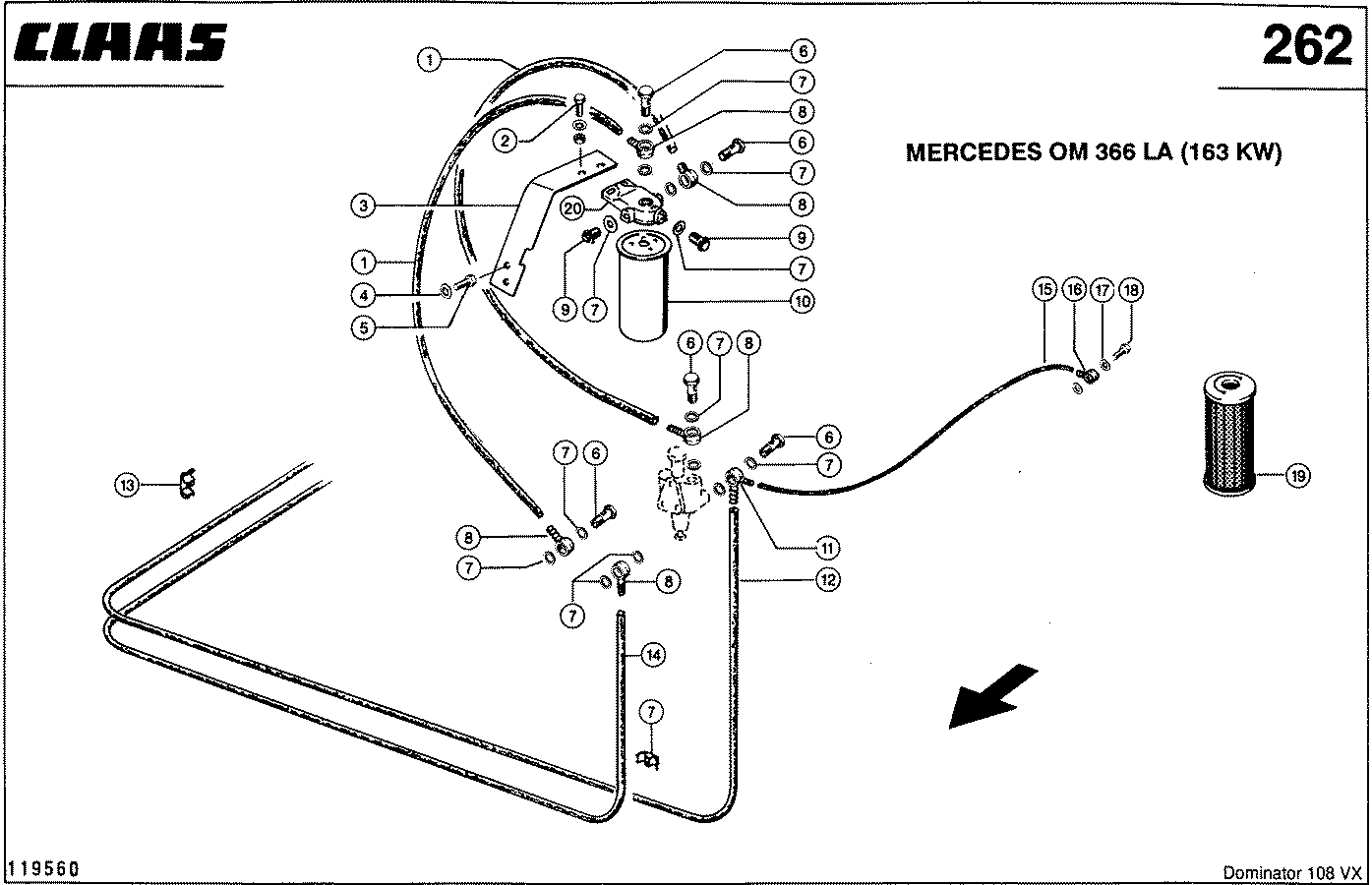 DOMINATOR - MERCEDES OM 366 LA (163 KW); СИСТЕМА ПИТАНИЯ, МАСЛ. ФИЛЬТР