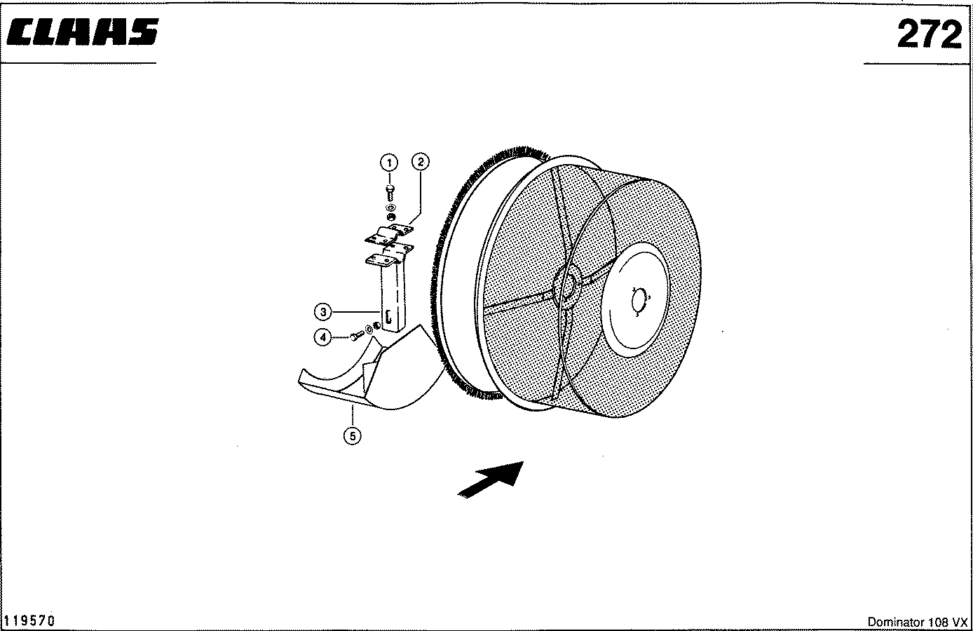 DOMINATOR - ABSAUGGEBLAESE, ROTOR - ABWEISERBLECH