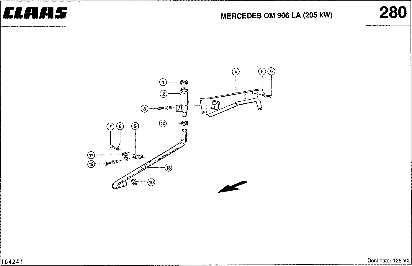 DOMINATOR - MERCEDES OM 906 LA (205 KW); МАСЛОЗАЛИВНАЯ ГОРЛОВИ
