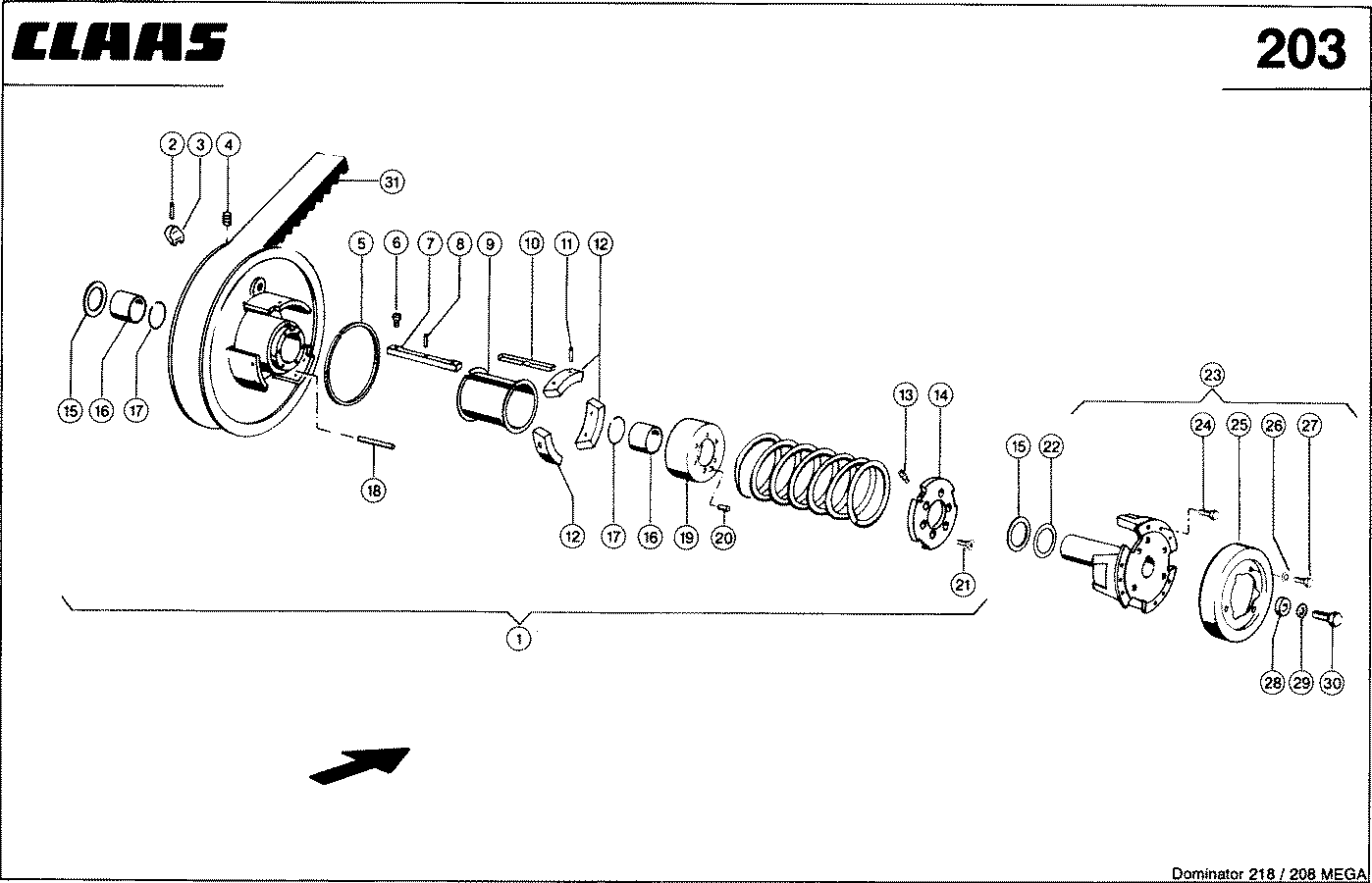 MEGA - TROMMELREGELTRIEB, VAR. 7924, 7923, 792