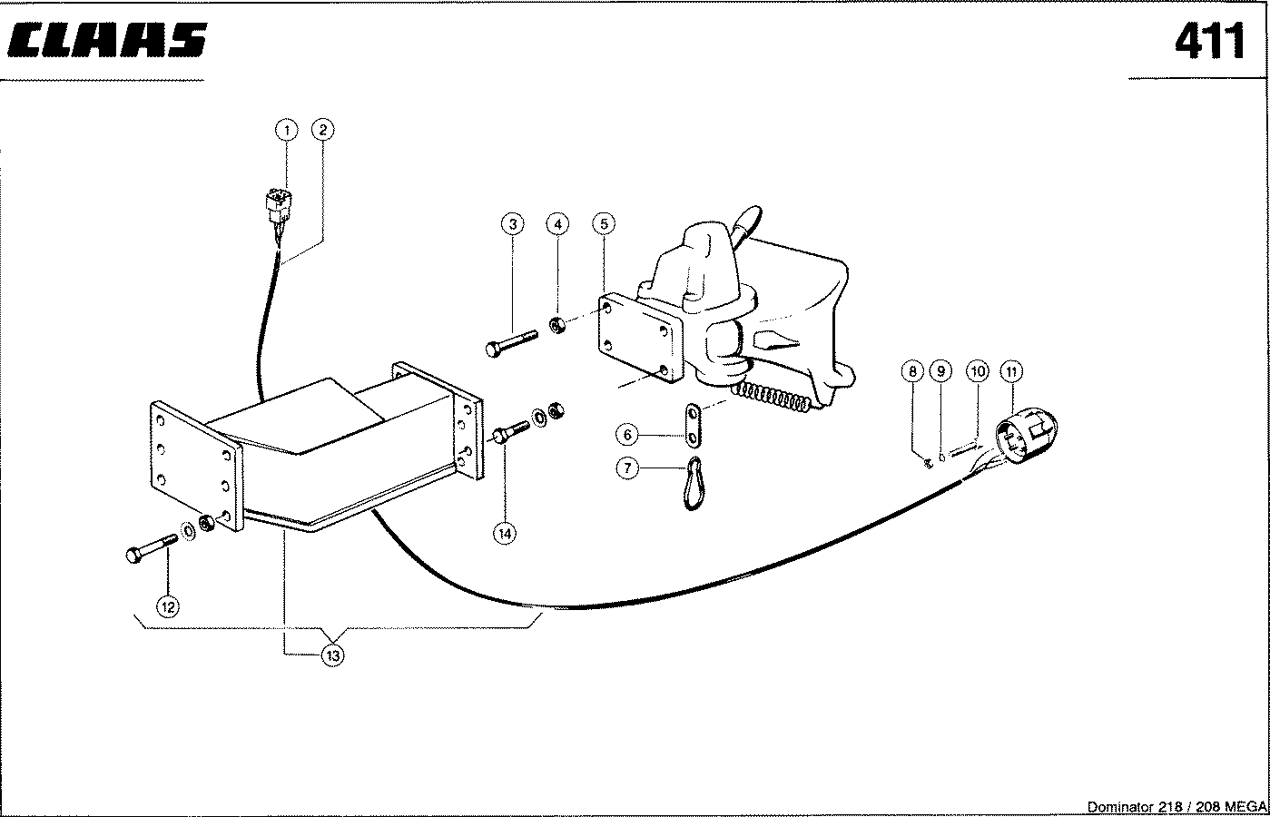 MEGA - AUTOMATISCHE ANHAENGEKUPPLUNG, VAR. 910