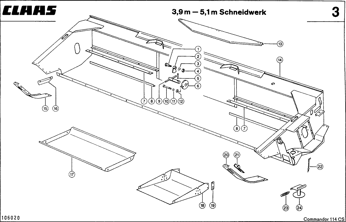 COMMANDOR - 3,9 М - 5,1 М КОРПУС ЖАТКИ