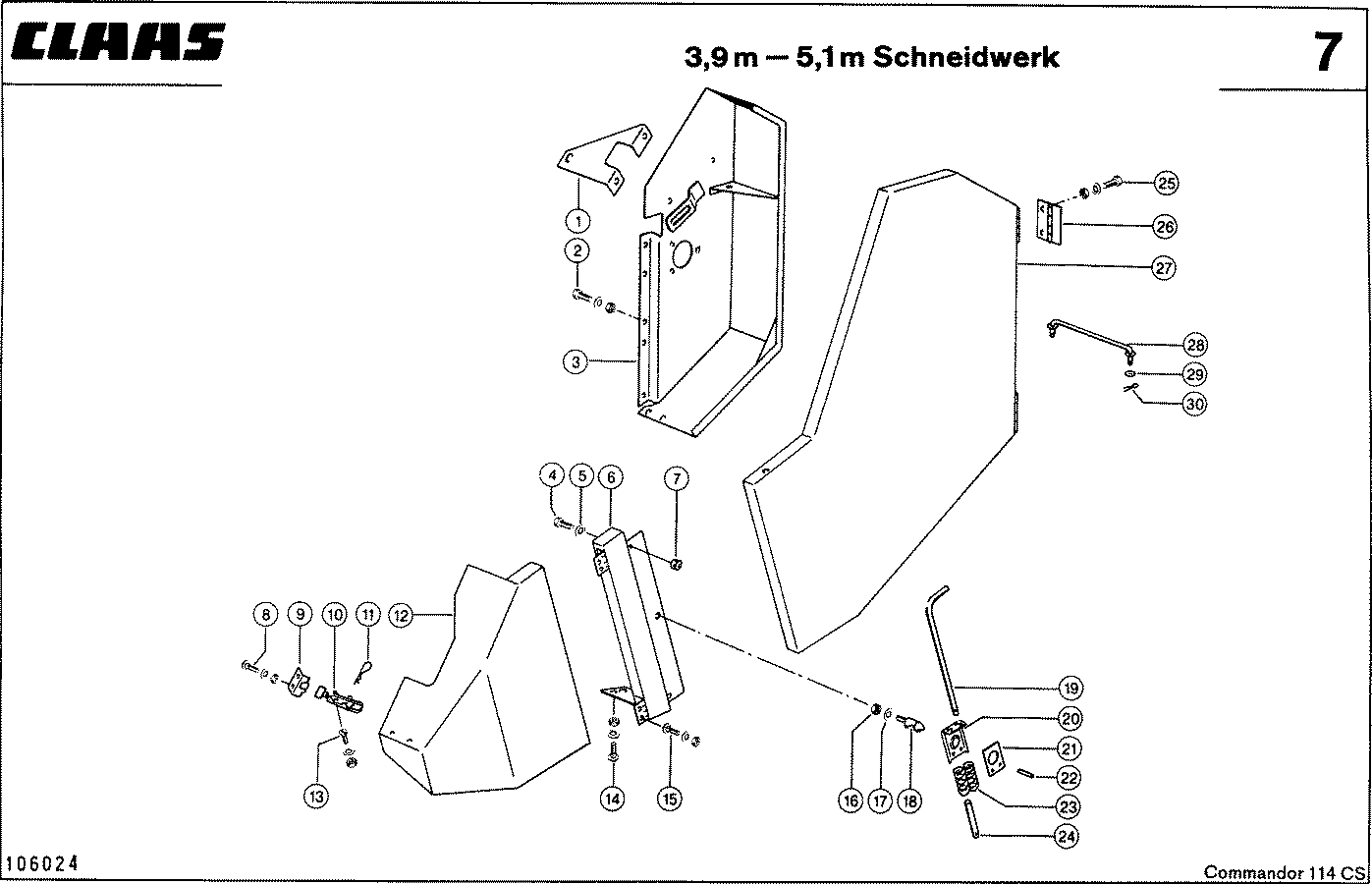 COMMANDOR - ЗАЩИТНОЕ КАПОТИРОВАНИЕ, 3,9 M - 5,1 M ЖАТКА