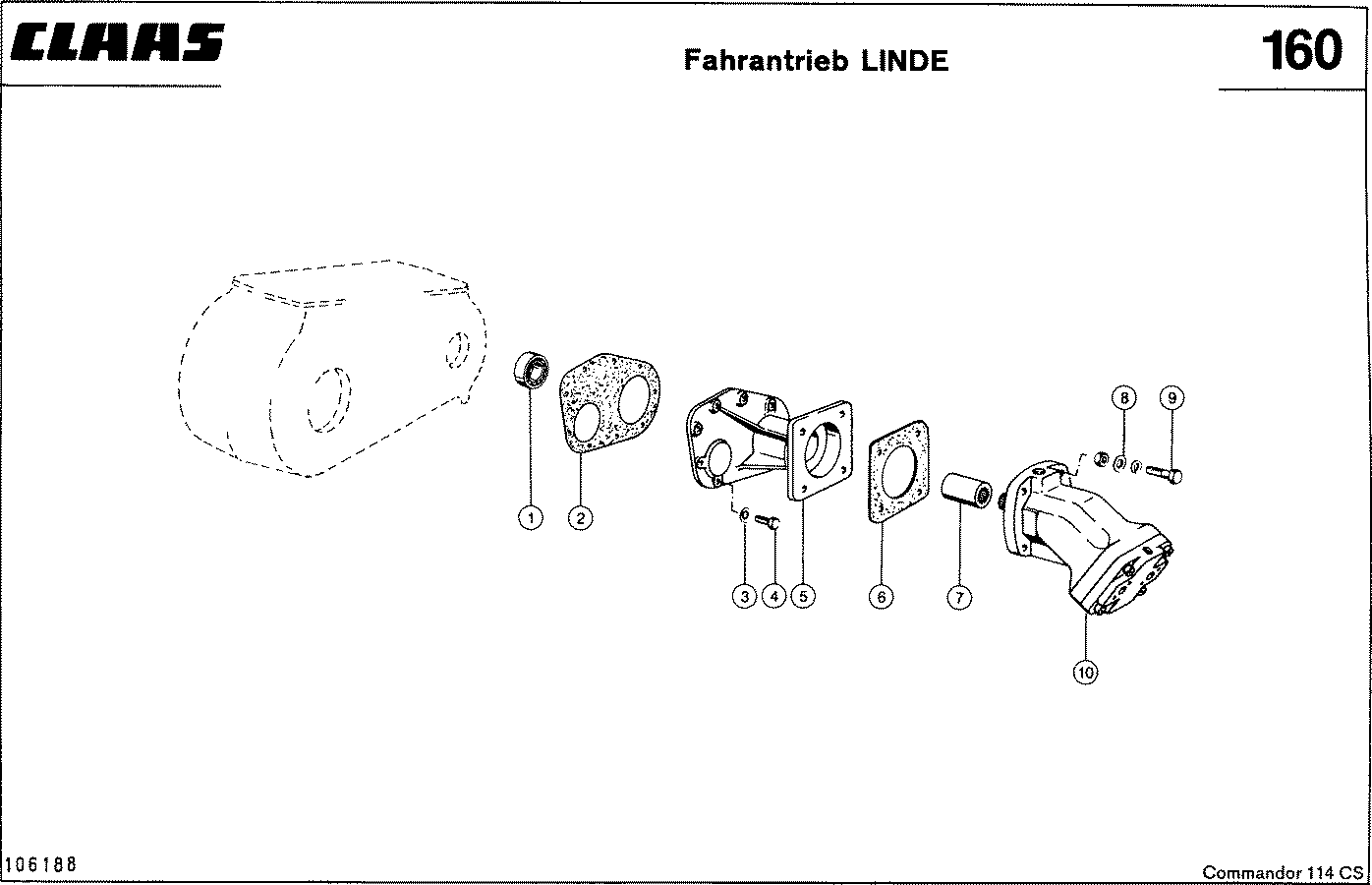 COMMANDOR - ПРИВОД ДВИЖЕНИЯ -LINDE-