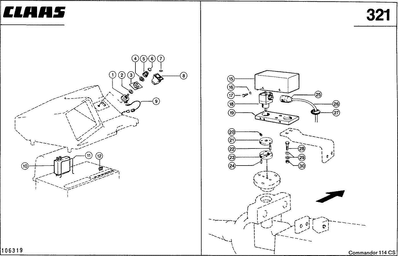 COMMANDOR - CLAAS-AUTOPILOT, ВАР. 4684