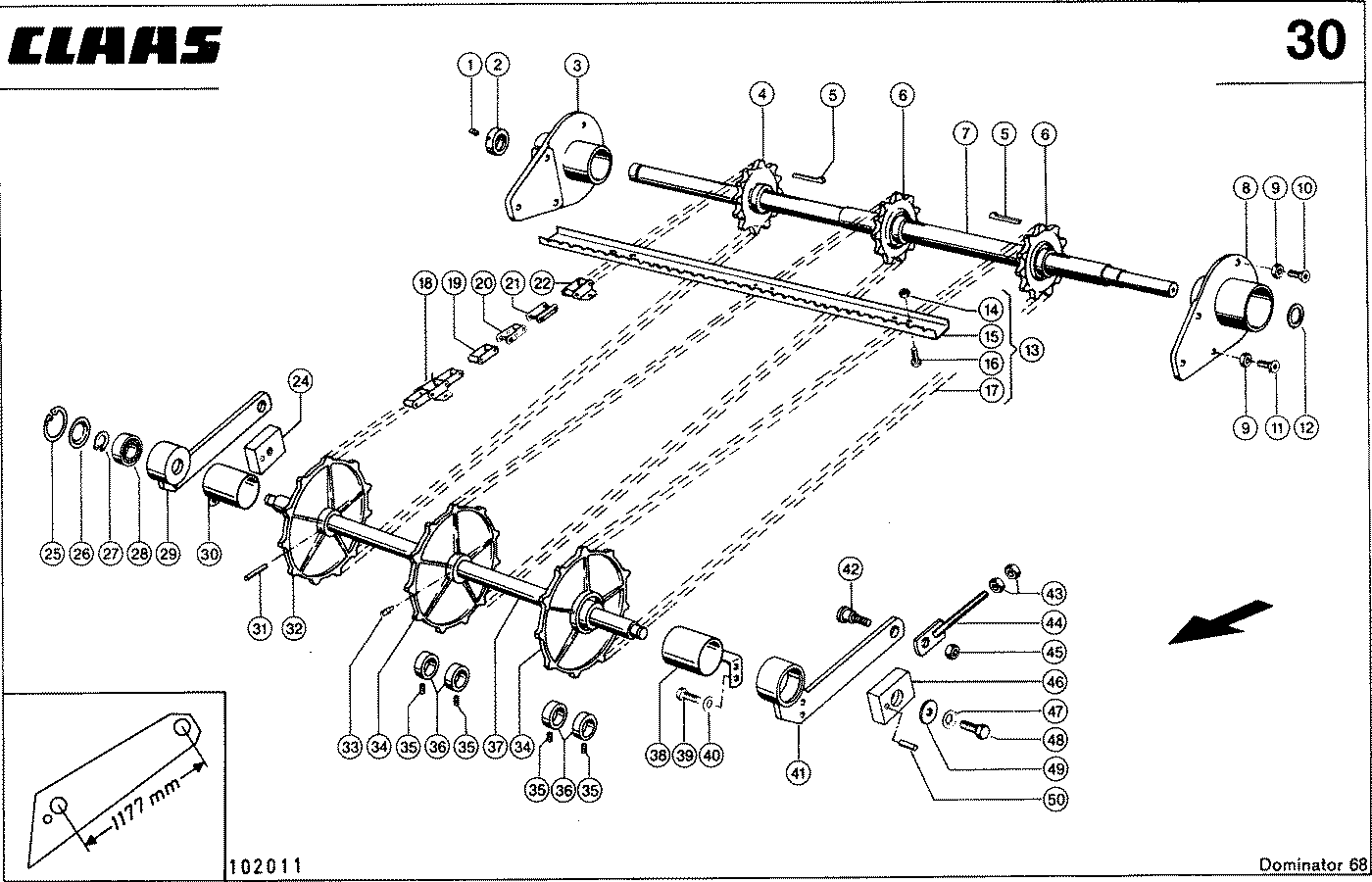 DOMINATOR - EINZUGSKANAL, (KURZ) VAR. 3809 UND 3810