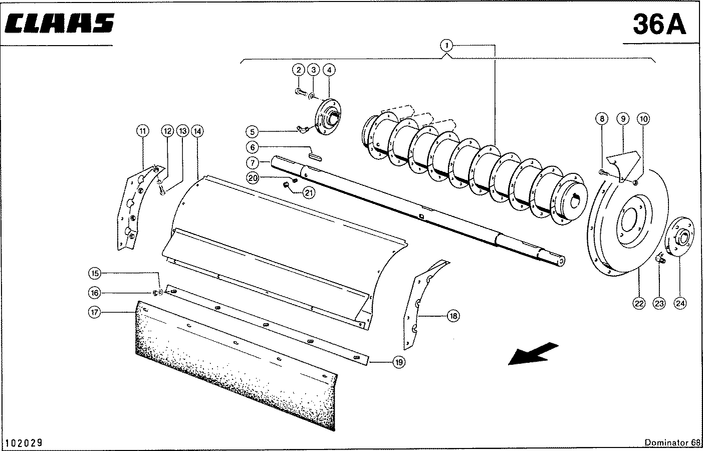 DOMINATOR - WENDETROMMEL, SPEZIAL VAR. 4103