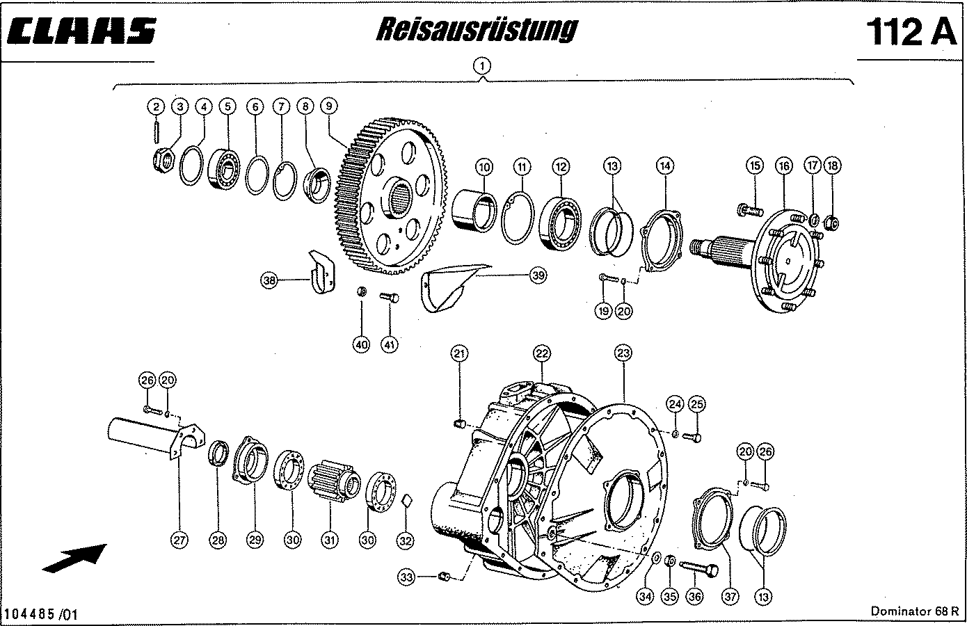 DOMINATOR - ACHSGETRIEBE, REIS