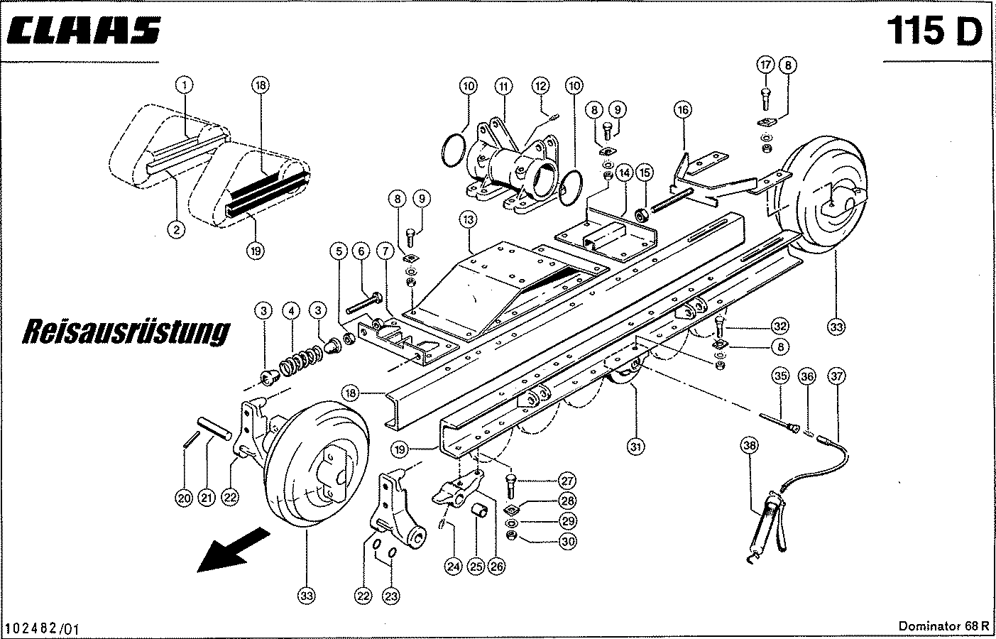 DOMINATOR - RAUPENLAUFWERK, VAR. 4488