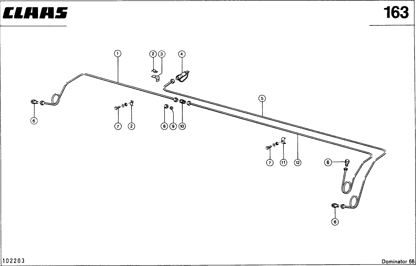 DOMINATOR - HYDR.LEITUNGEN, (HASPEL-HOEHENVERST.)