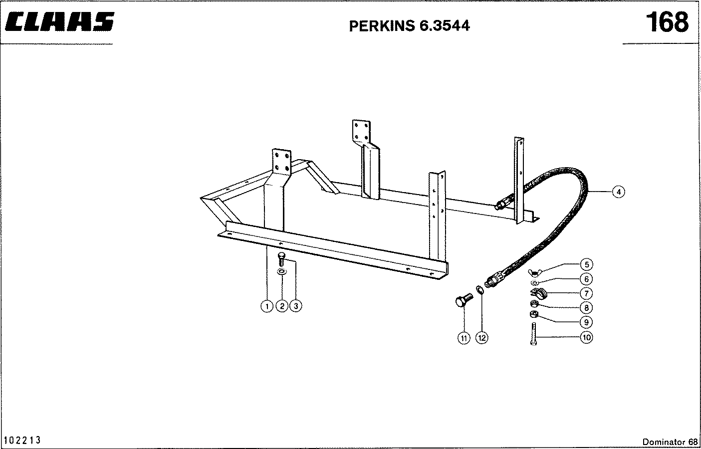 DOMINATOR - MOTORZUBEHOER, PERKINS 6.3544