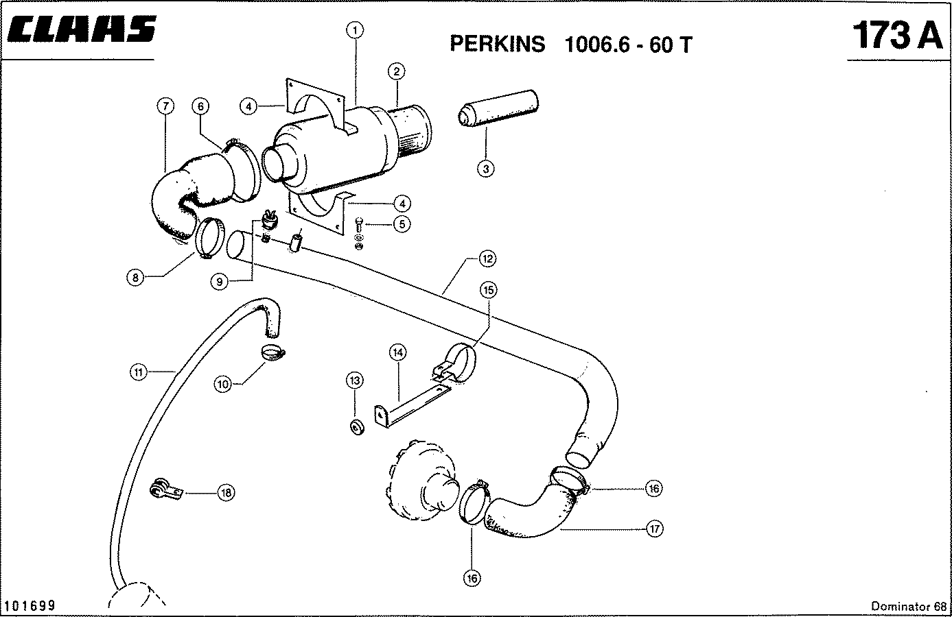 DOMINATOR - MOTORZUBEHOER, PERKINS 1006.60 T