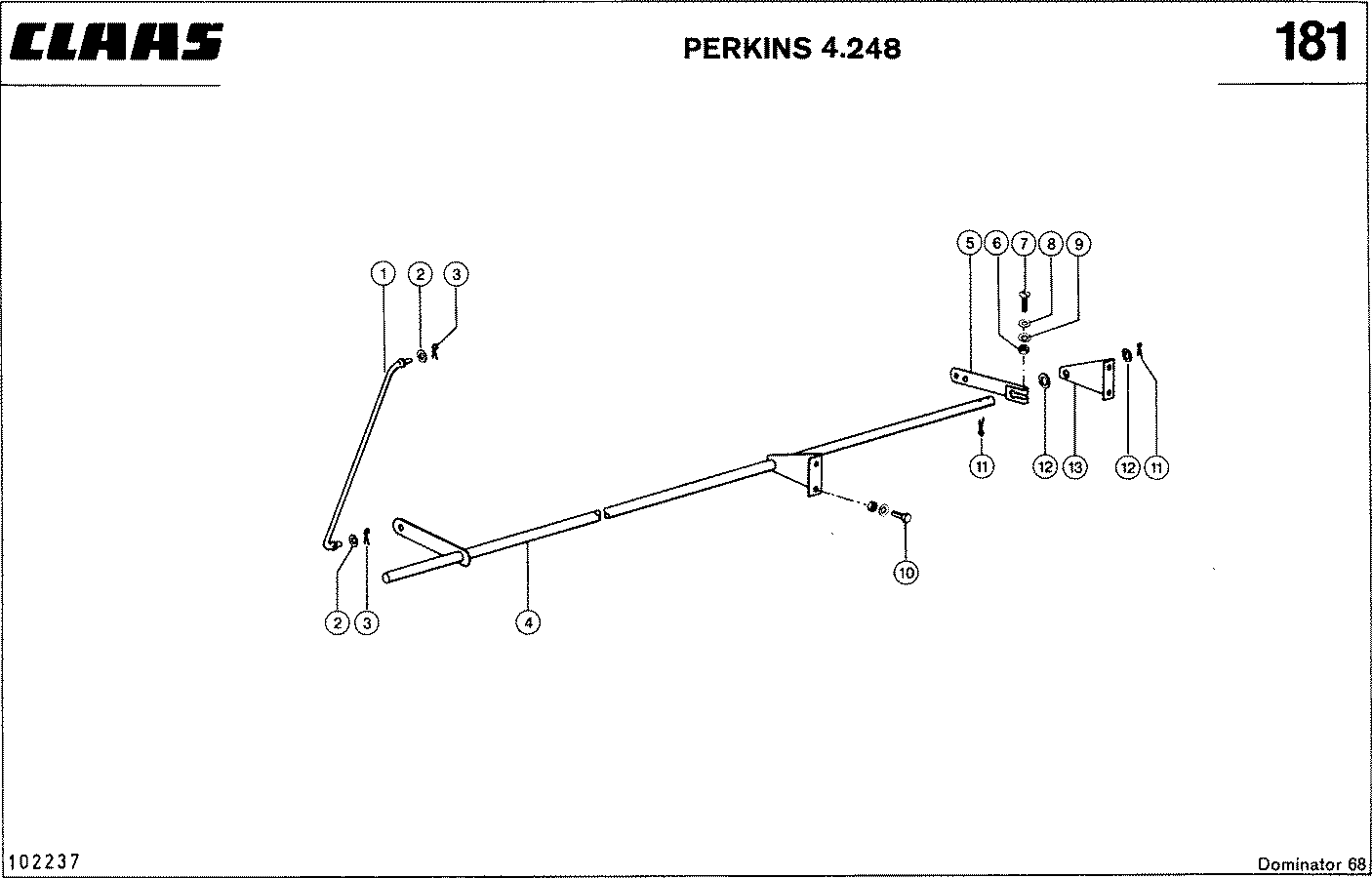 DOMINATOR - MOTORZUBEHOER, PERKINS 4.248