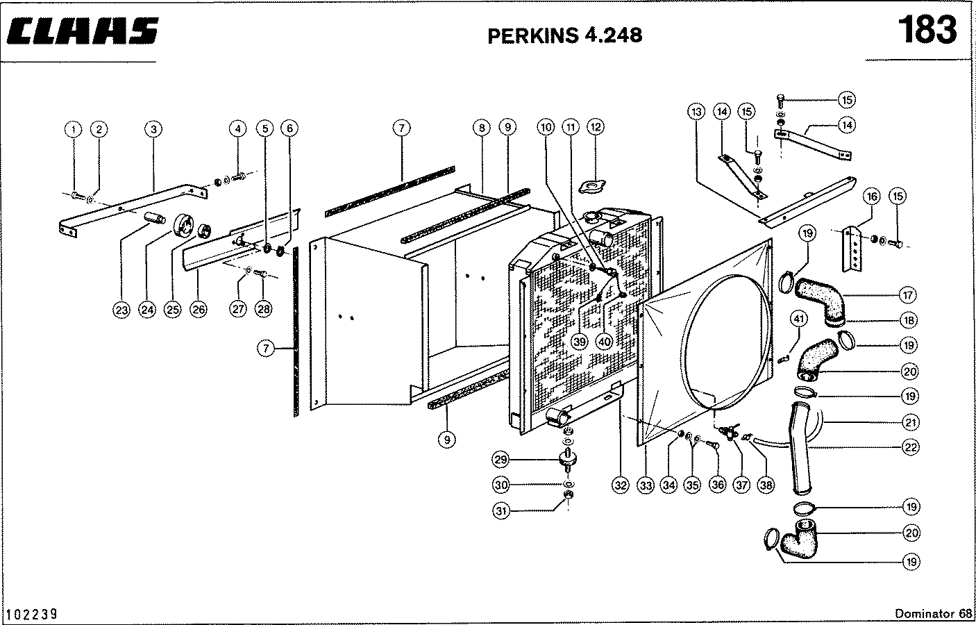 DOMINATOR - MOTORZUBEHOER, PERKINS 4.248