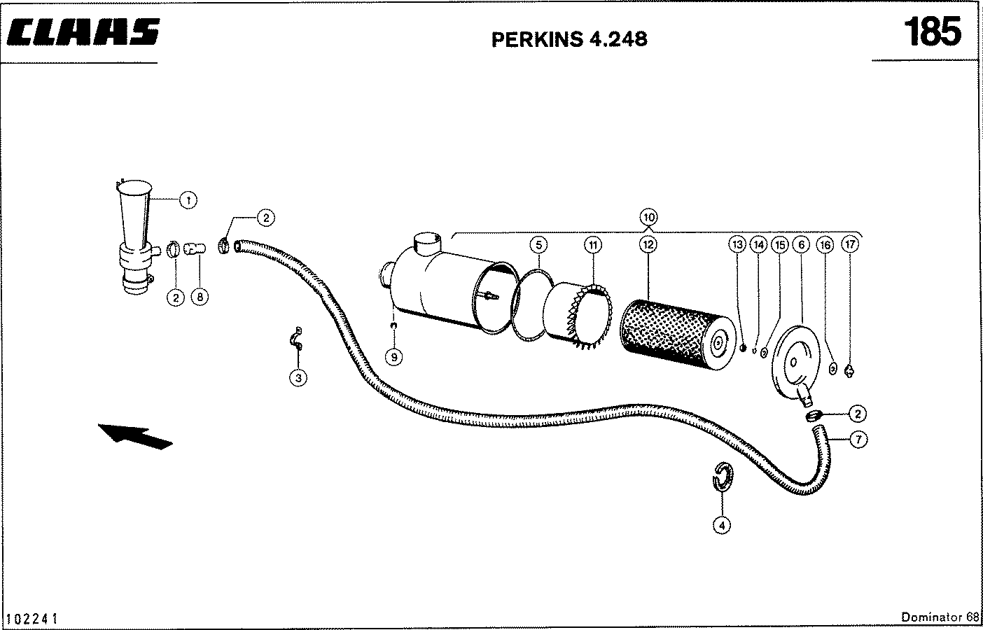 DOMINATOR - MOTORZUBEHOER, PERKINS 4.248