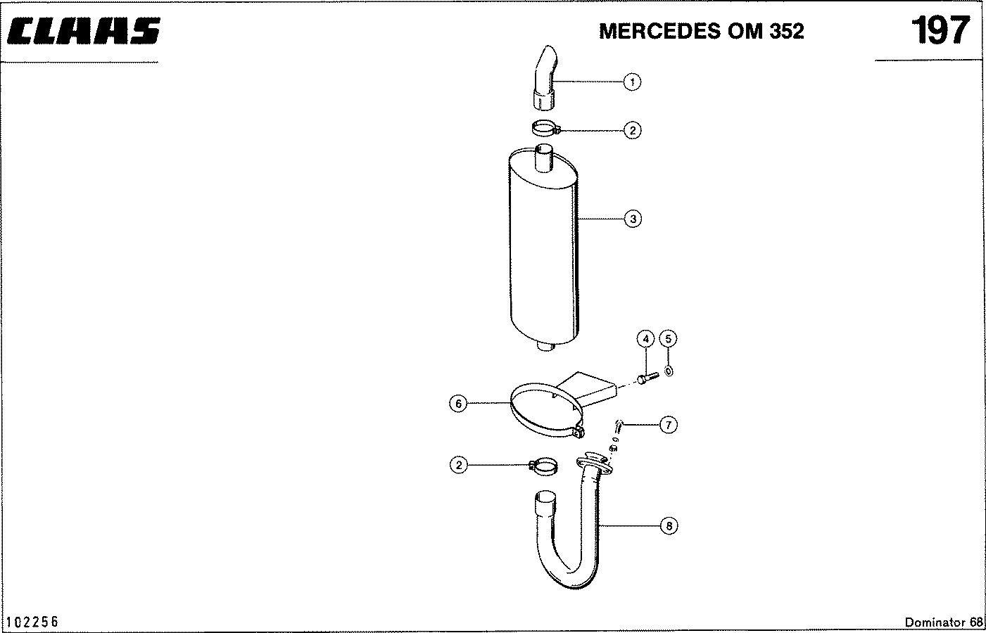 DOMINATOR - MOTORZUBEHOER, MERCEDES OM 352
