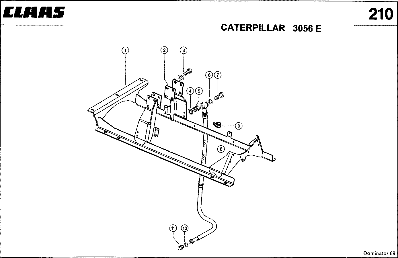 DOMINATOR - MOTORZUBEHOER, CAT 3056 E