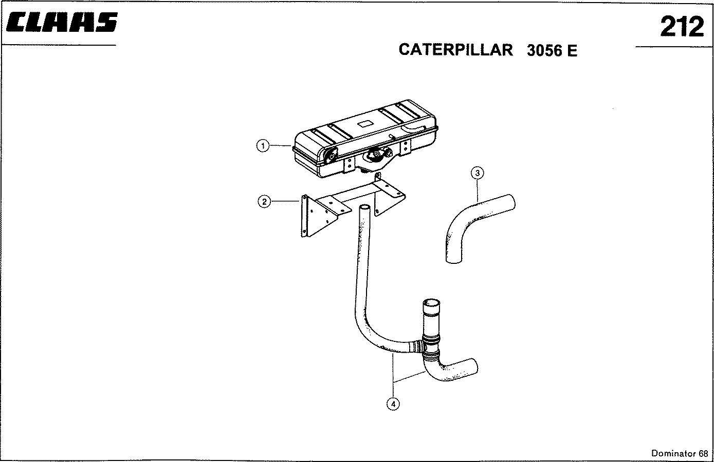 DOMINATOR - MOTORZUBEHOER, CAT 3056 E