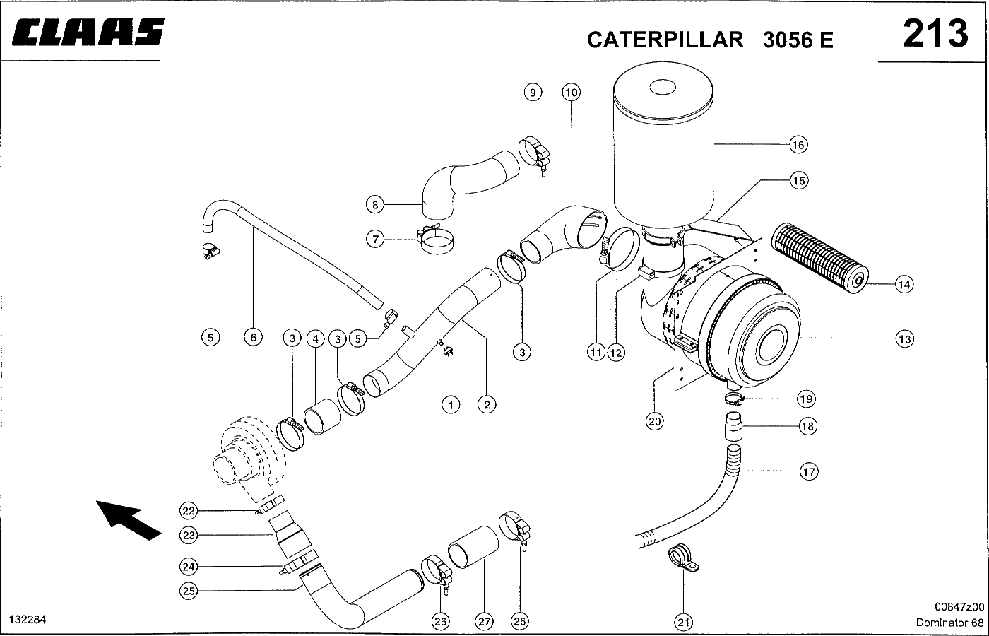 DOMINATOR - MOTORZUBEHOER, CAT 3056 E