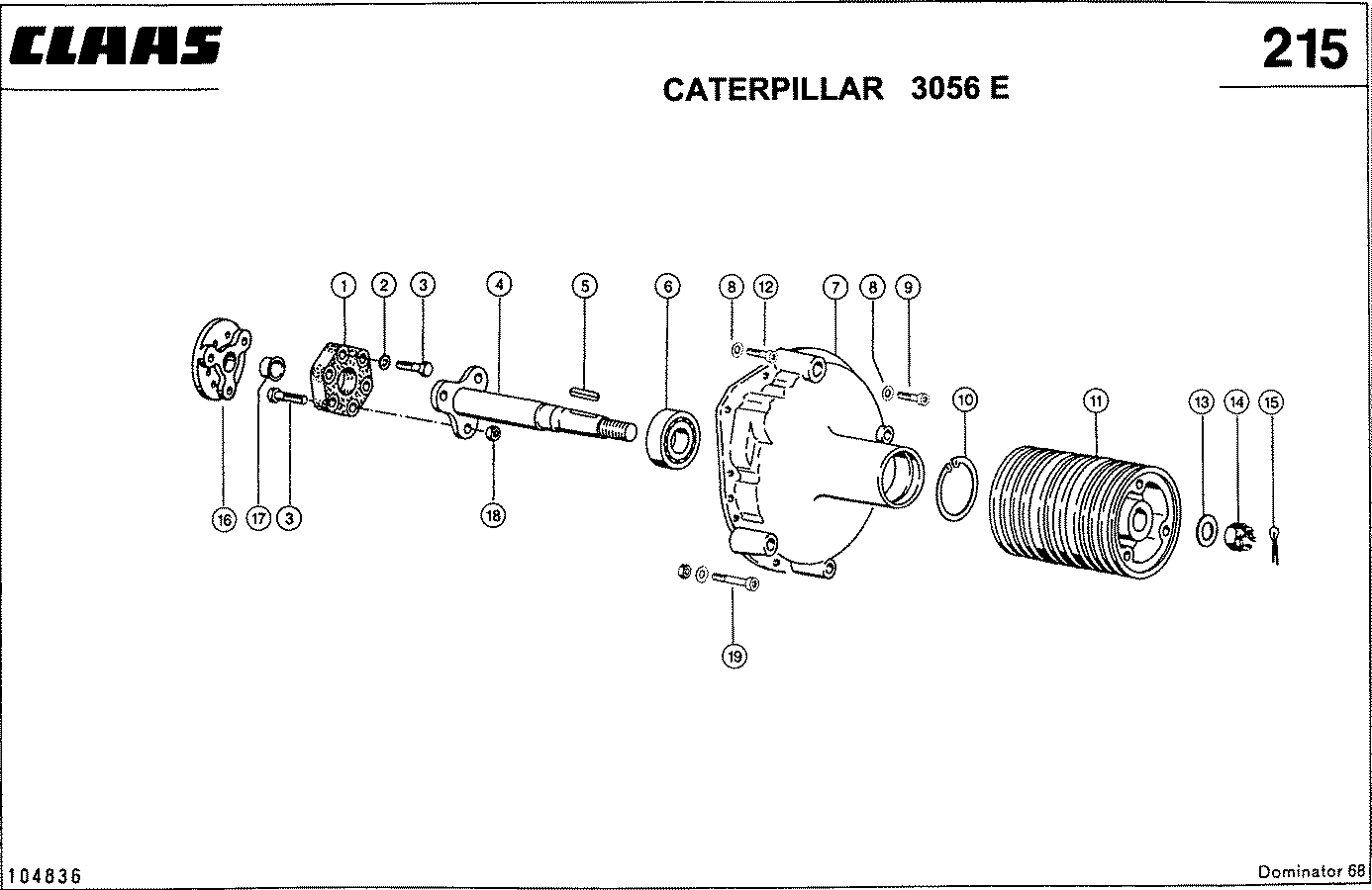 DOMINATOR - MOTORZUBEHOER, CAT 3056 E