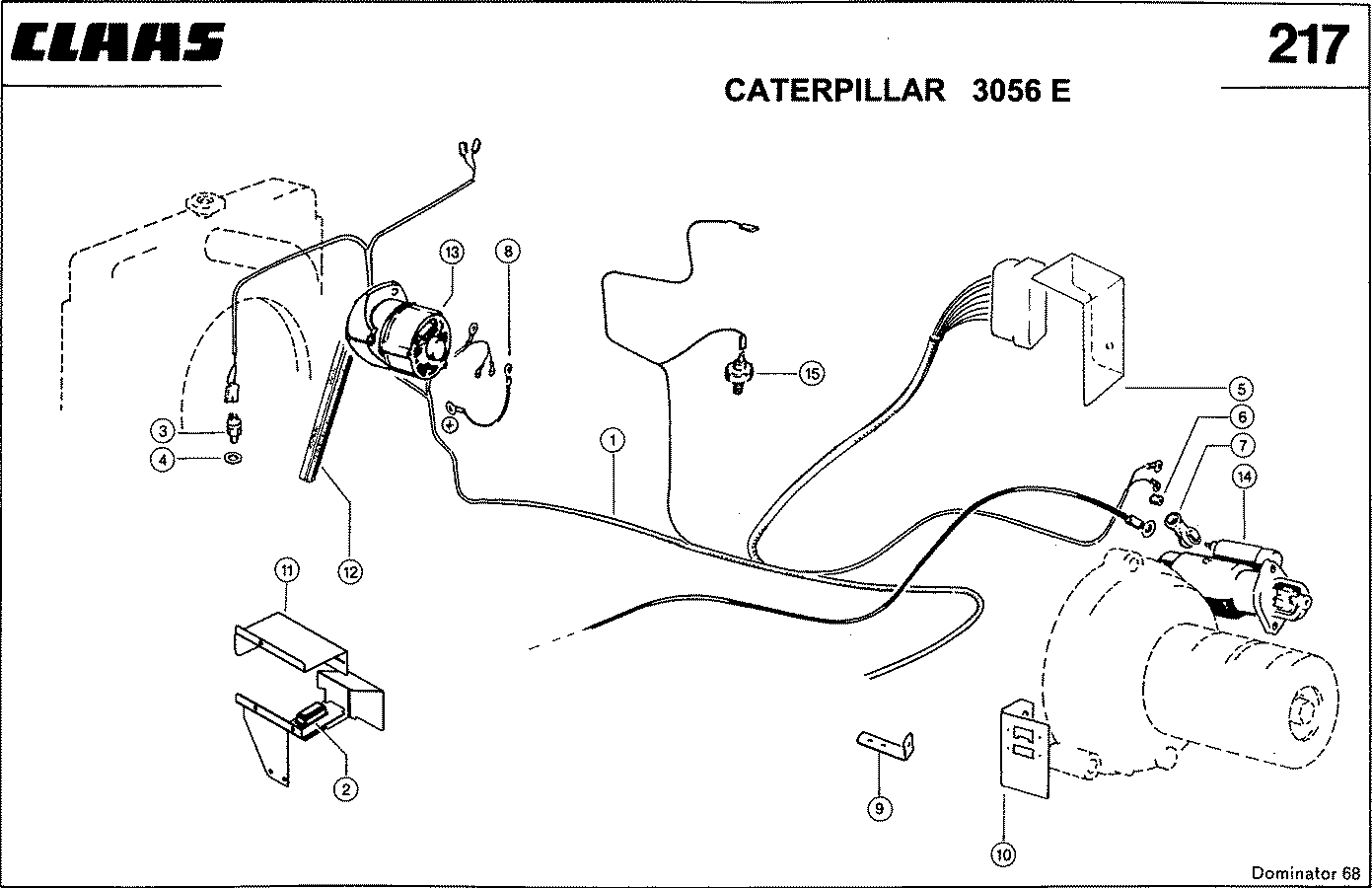 DOMINATOR - MOTORZUBEHOER, CAT 3056 E