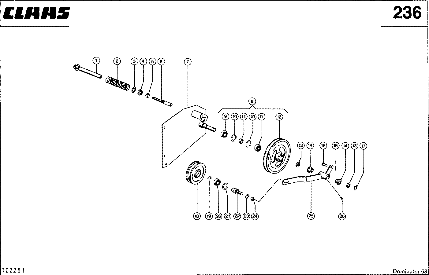 DOMINATOR - STROHVERTEILER, VAR. 4180