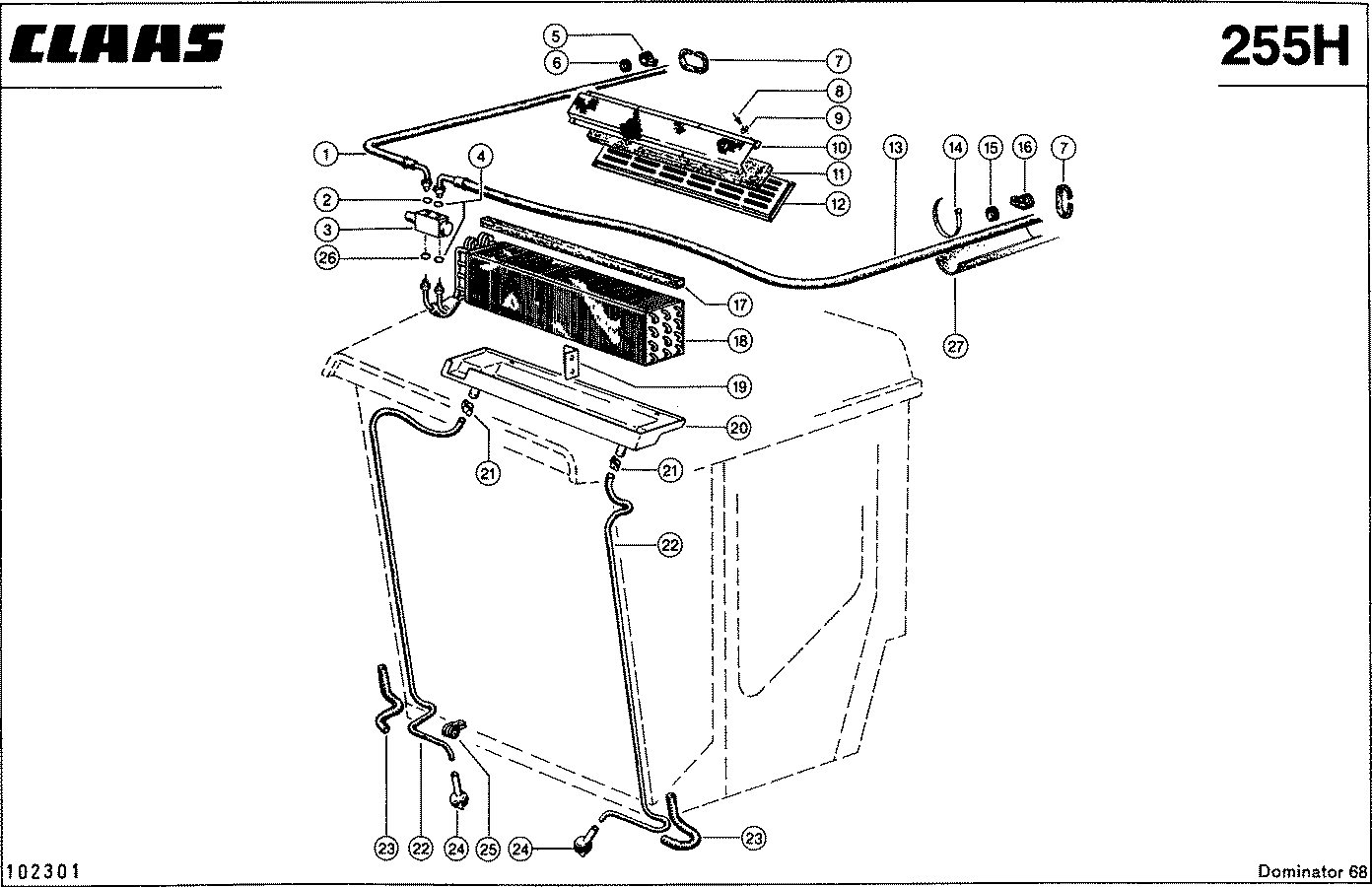 DOMINATOR - KABINE, KLIMAANLAGE, VAR. 7019 UND 7020