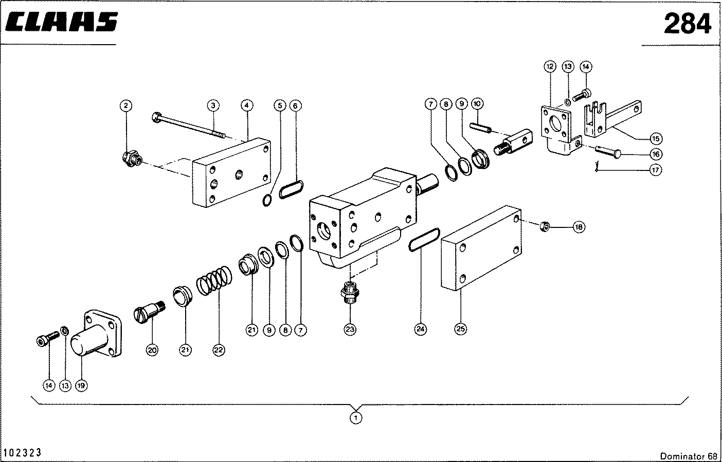 DOMINATOR - HASPEL-HORIZONTALVERSTELLUNG,VAR. 4292