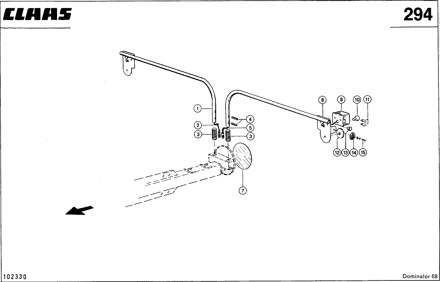 DOMINATOR - SCHNEIDWERKWAGEN, VAR. 7879