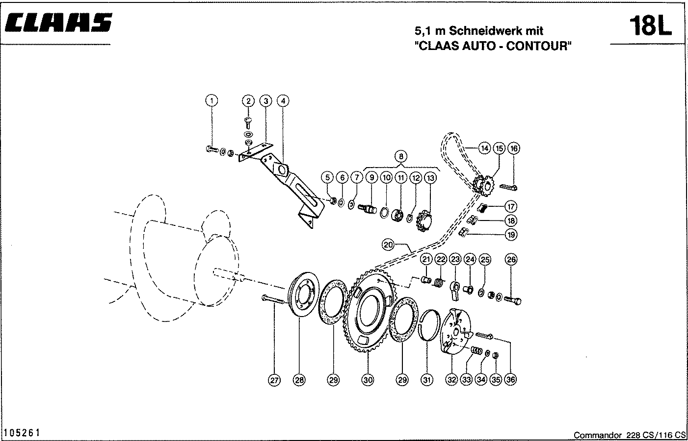 COMMANDOR - EINZUGSTROMMEL - ANTRIEB, VAR. 9433, 7