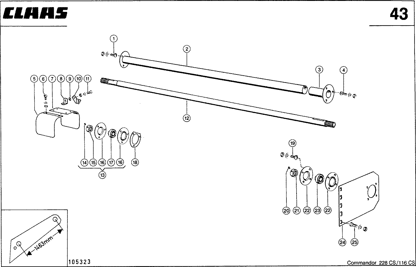 COMMANDOR - EINZUGSKANAL LANG, VAR. 7946 C A C, 4850