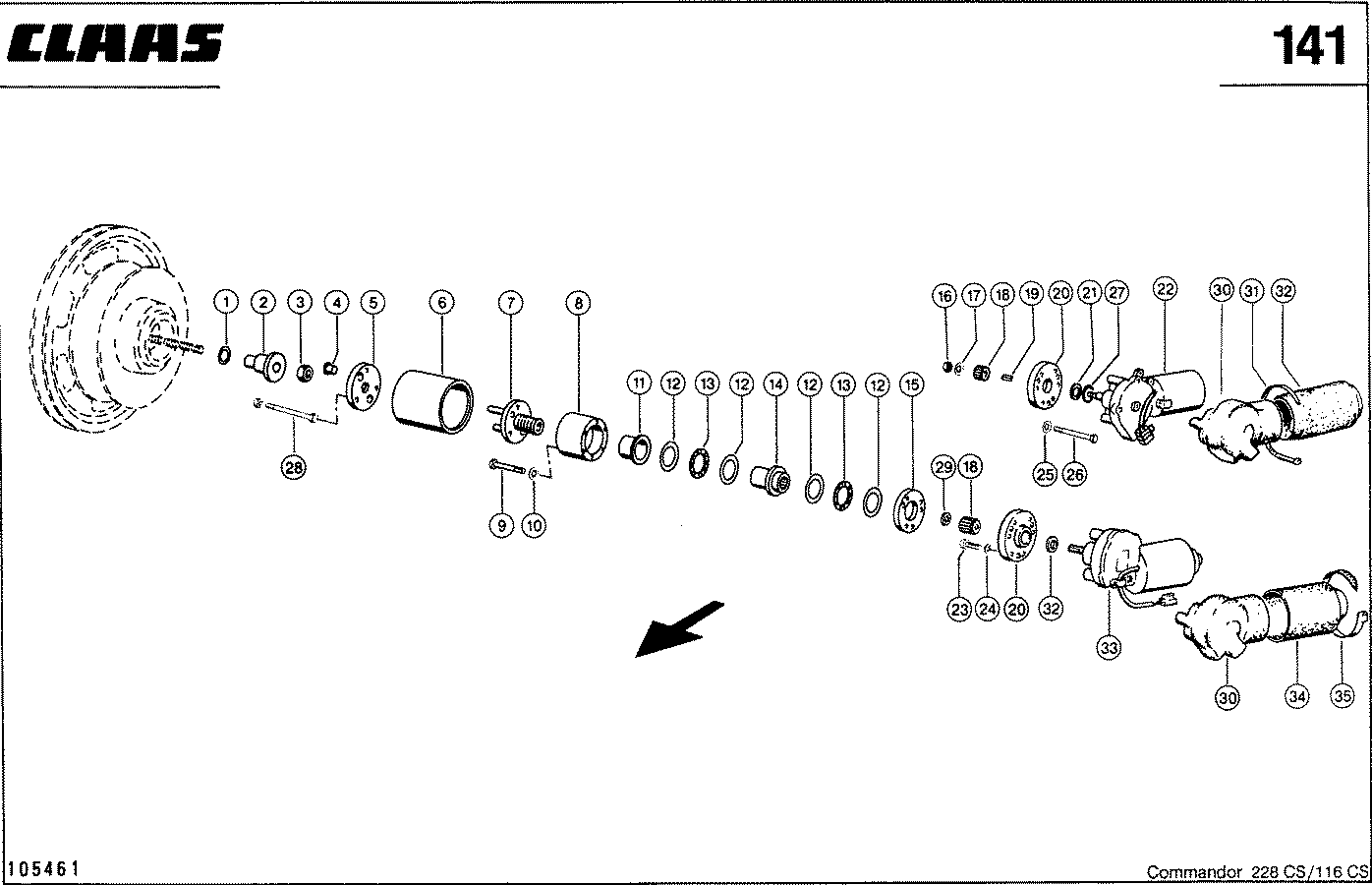 COMMANDOR - ELEKTRISCHE GEBLAESEVERSTELLUNG, VAR. 4