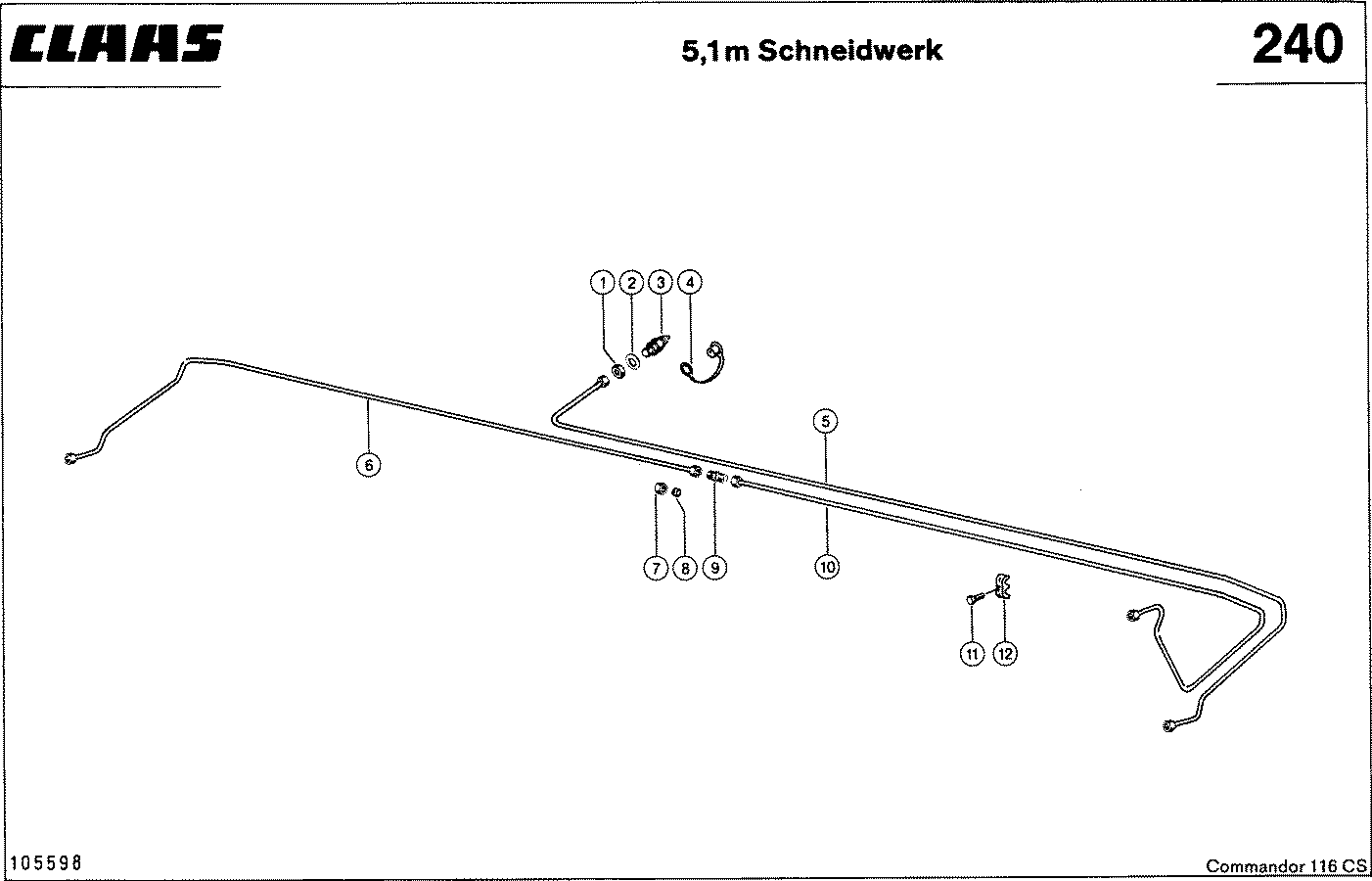 COMMANDOR - HYDRAULIKLEITUNGEN, (HASPEL-HOEHENVERST